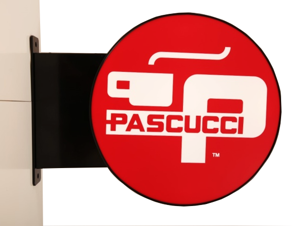Venkovní světelný poutač Pascucci - výstrč