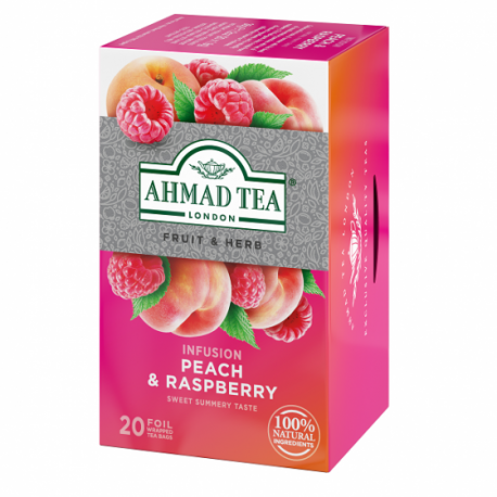Ahmad Tea - malina a broskev