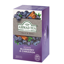 Ahmad Tea - borůvka a skořice